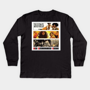 The Projection Booth - Three the Hard Way Kids Long Sleeve T-Shirt